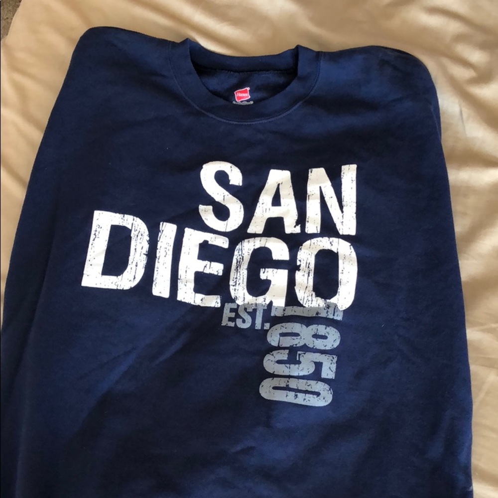San Diego sweatshirt - never worn 2XL